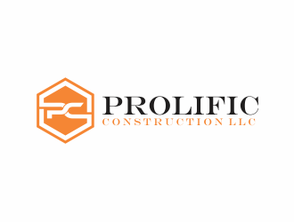 Prolific Construction LLC logo design by up2date