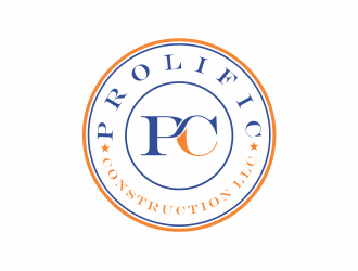 Prolific Construction LLC logo design by up2date