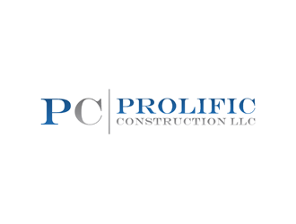 Prolific Construction LLC logo design by alby