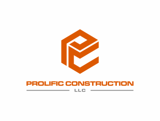 Prolific Construction LLC logo design by menanagan