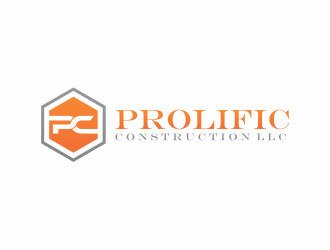 Prolific Construction LLC logo design by up2date