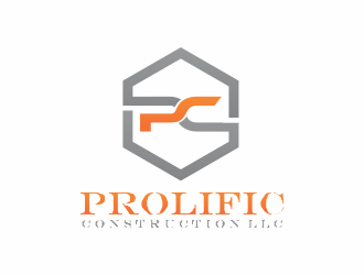 Prolific Construction LLC logo design by up2date