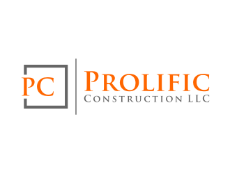 Prolific Construction LLC logo design by puthreeone