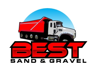 Best Sand & Gravel logo design by AamirKhan