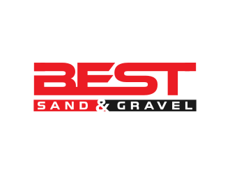 Best Sand & Gravel logo design by falah 7097