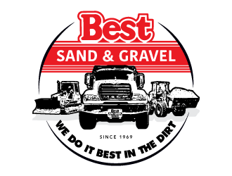 Best Sand & Gravel logo design by PRN123