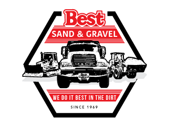 Best Sand & Gravel logo design by PRN123