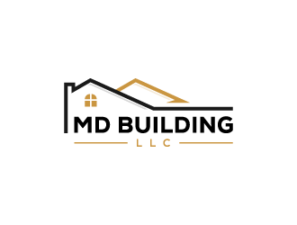 MD Building LLC logo design by pencilhand