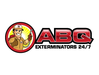 ABQ EXTERMINATORS 24/7 logo design by jaize