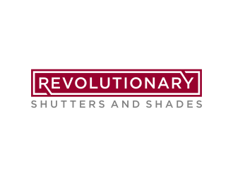 Revolutionary Shutters and Shades logo design by checx