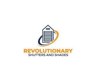 Revolutionary Shutters and Shades logo design by aryamaity