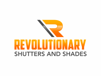 Revolutionary Shutters and Shades logo design by ingepro