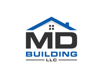 MD Building LLC logo design by ubai popi