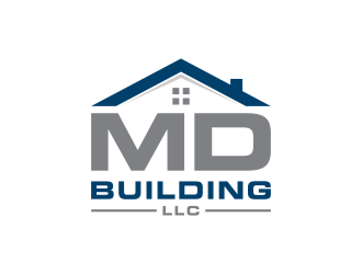 MD Building LLC logo design by ubai popi