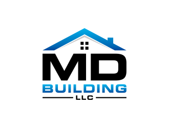 MD Building LLC logo design by ubai popi