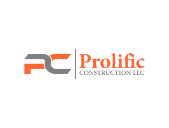 Prolific Construction LLC logo design by luckyprasetyo