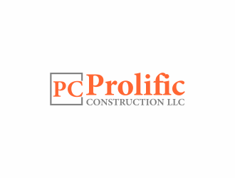 Prolific Construction LLC logo design by luckyprasetyo