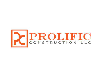 Prolific Construction LLC logo design by denfransko