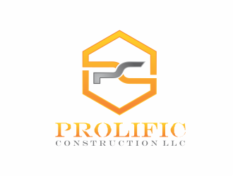 Prolific Construction LLC logo design by up2date