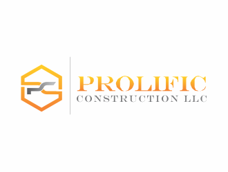 Prolific Construction LLC logo design by up2date