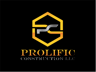 Prolific Construction LLC logo design by up2date