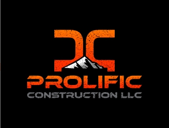 Prolific Construction LLC logo design by aryamaity