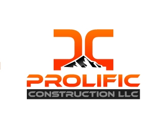 Prolific Construction LLC logo design by aryamaity