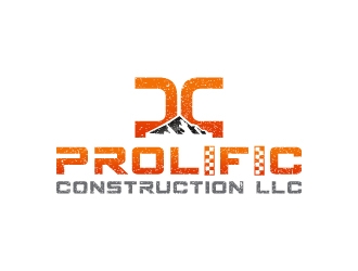 Prolific Construction LLC logo design by aryamaity