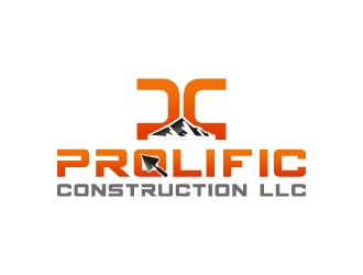 Prolific Construction LLC logo design by aryamaity