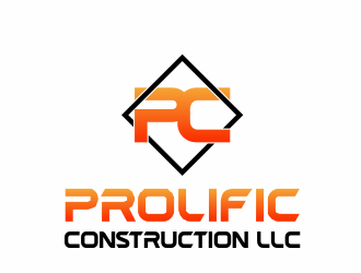 Prolific Construction LLC logo design by up2date