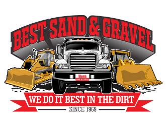 Best Sand & Gravel logo design by THOR_