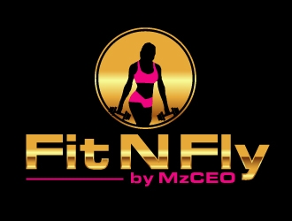 Fit N Fly by MzCEO  logo design by AamirKhan