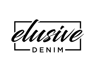 Elusive Denim  logo design by puthreeone