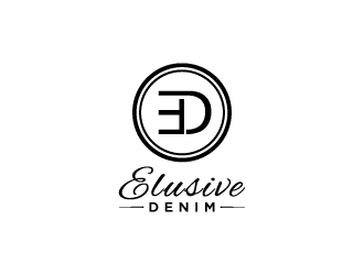 Elusive Denim  logo design by jafar