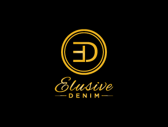 Elusive Denim  logo design by jafar