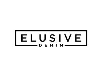 Elusive Denim  logo design by clayjensen