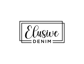 Elusive Denim  logo design by checx