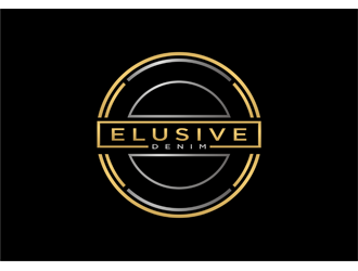 Elusive Denim  logo design by clayjensen