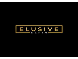 Elusive Denim  logo design by clayjensen