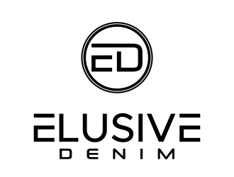 Elusive Denim  logo design by rizuki