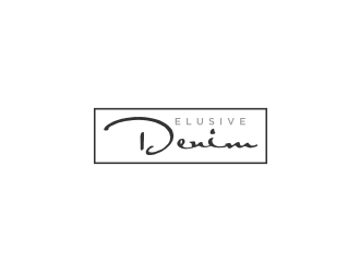 Elusive Denim  logo design by bricton