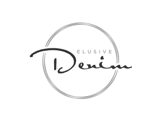 Elusive Denim  logo design by bricton