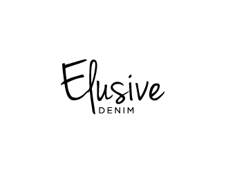 Elusive Denim  logo design by my!dea