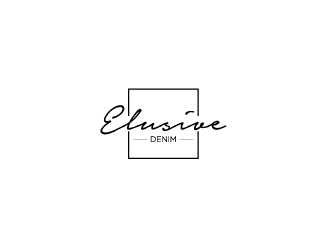 Elusive Denim  logo design by my!dea