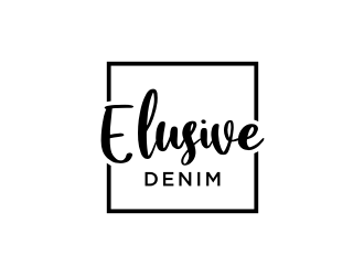 Elusive Denim  logo design by johana