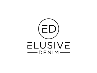 Elusive Denim  logo design by johana