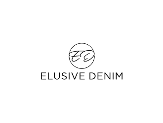 Elusive Denim  logo design by johana