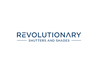 Revolutionary Shutters and Shades logo design by Rizqy