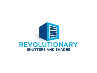 Revolutionary Shutters and Shades logo design by wongndeso