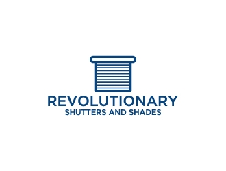 Revolutionary Shutters and Shades logo design by wongndeso